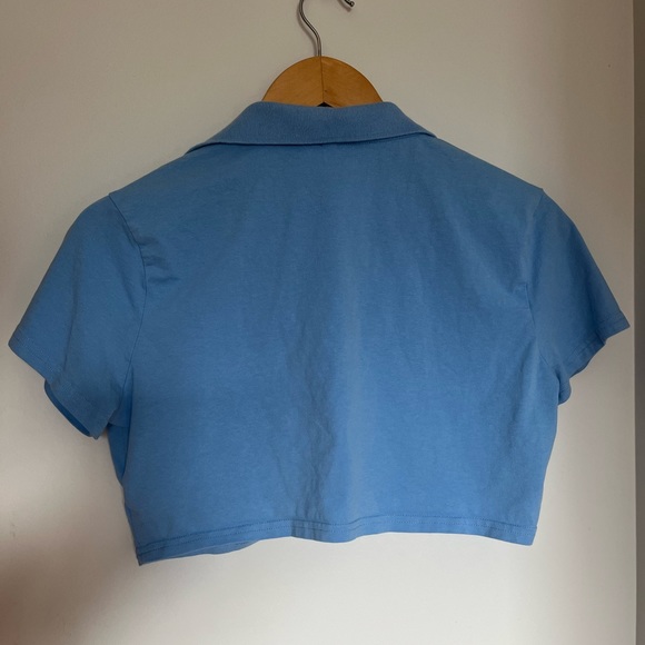 H&M collared crop top - Picture 2 of 5